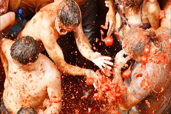 Tomatina Food Fight